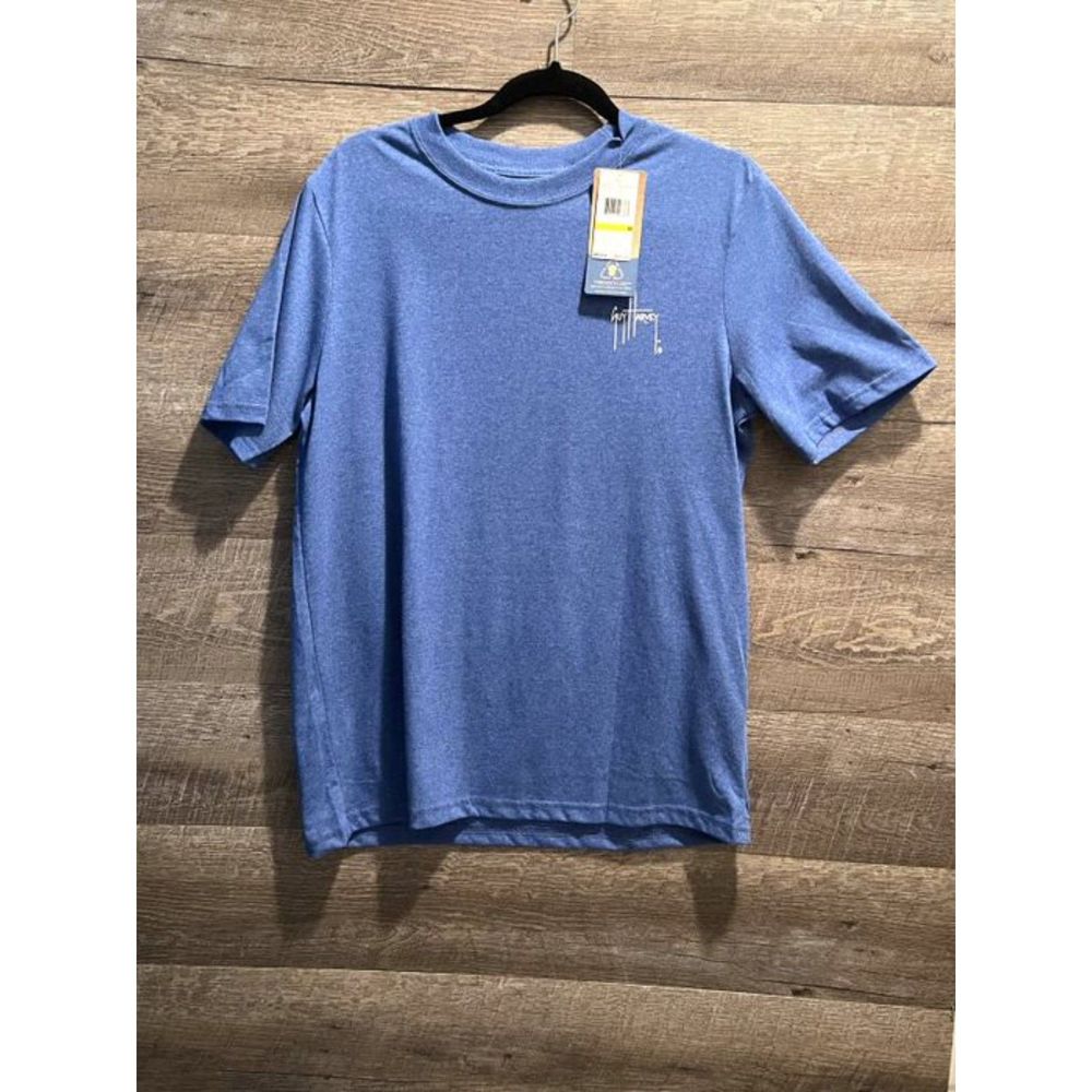 Guy Harvey Heather Royal Blue Shirt Sz Medium